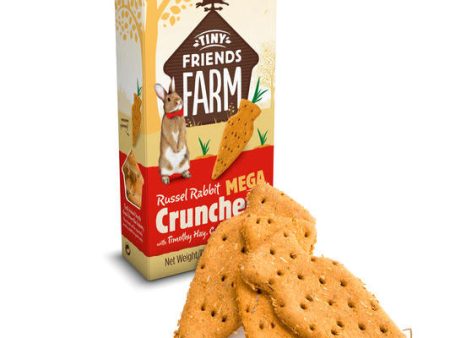 TINY FRIENDS FARM Russel Rabbit Mega Crunchers, s livadnom mačicom, 75 g Cheap