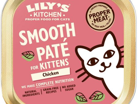 LILY S KITCHEN Smooth Pate KITTEN, piletina, bez žitarica,  85g Discount