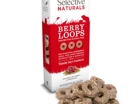 SELECTIVE NATURALS Berry Loops, s livadnom mačicom i brusnicom, 80 g For Sale