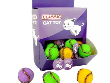 Classic - Swirl Balls Cat Toy - 40mm Fashion