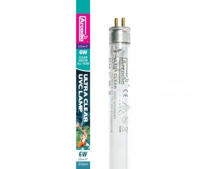 Arcadia - Ultra Clear UV Lamp - 6W - 225mm Sale