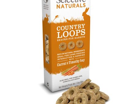 SELECTIVE NATURALS Country Loops, s livadnom mačicom i mrkvom, 80 g For Cheap