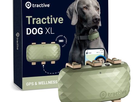 TRACTIVE GPS lokator XL, za pse iznad 20kg For Cheap