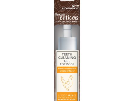 TropiClean - Enticers Teeth Cleaning Gel For Dogs - Honey & Chicken For Discount