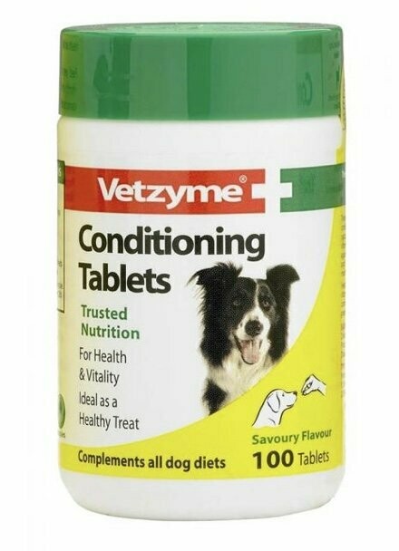 Vetzyme - Conditioning Suppliment for Dogs - 100 Tablets Fashion