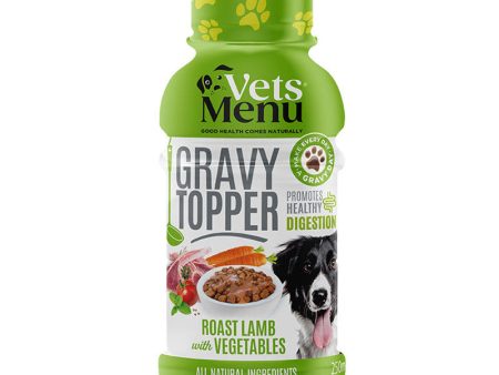 Vets Menu - Dog Gravy Topper - Lamb And Veg - 250ml Online now