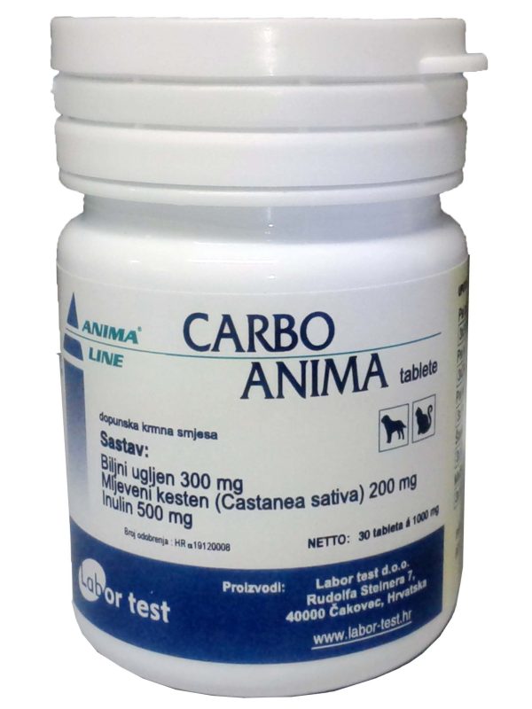 LABOR TEST Carbo Anima, aktivni ugljen, 45 tbl. For Cheap