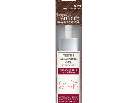 TropiClean - Enticers Teeth Cleaning Gel for Dogs - Hickory Smoked Bacon Flavour - 59ml Cheap