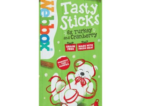 Webbox - Christmas Dog Sticks - Turkey & Cranberry - 6 Sticks Online