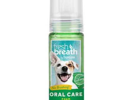 Tropiclean - Fresh Breath Mint Foam - 4.5oz Online Sale