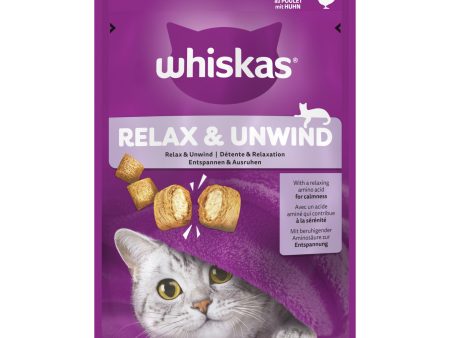 WHISKAS - Relax & Unwind Cat Treats - 45g Online now