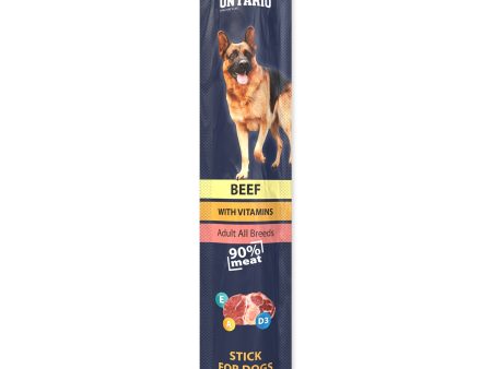 ONTARIO Dog Stick, mesni štapić govedina, 15g Online Sale