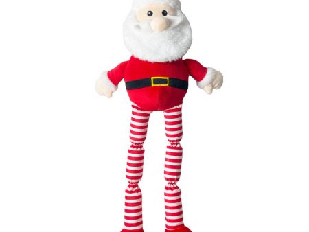 Happy Pet - Squeaky Long Legs Santa Fashion