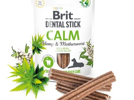 BRIT Calm, dentalna poslastica za pse s konopljom i dodatkom srčenice, 7kom Discount