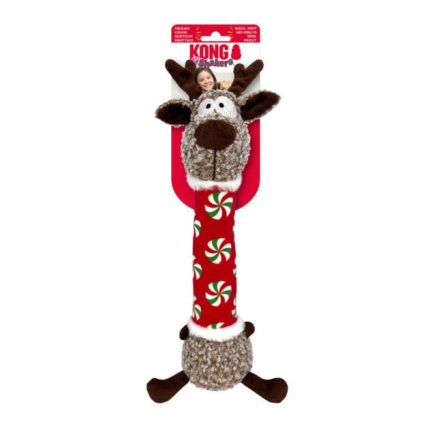 Kong - Holiday Shakers Luvs Reindeer - Medium Discount