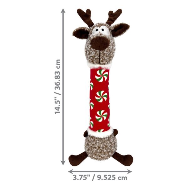 Kong - Holiday Shakers Luvs Reindeer - Medium Discount