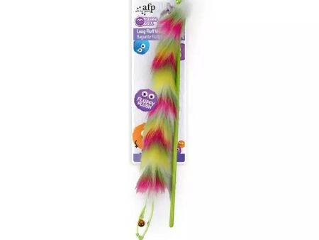 All For Paws - Long Fluff Wand Cat Toy Pink Online Hot Sale