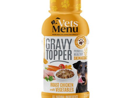 Vets Menu - Dog Gravy Topper - Chicken And Vegetables - 250ml For Cheap