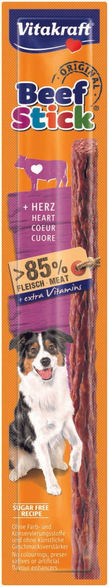 VITAKRAFT Beef Stick, sa srcima, poslastica za pse, 1 kom 12g on Sale