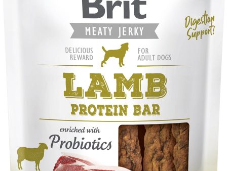 BRIT Meaty Jerky, proteinska pločica, janjetina, obogaćeno probioticima Hot on Sale