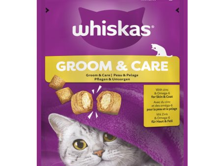 WHISKAS - Groom & Care Cat Treats - 45g Hot on Sale