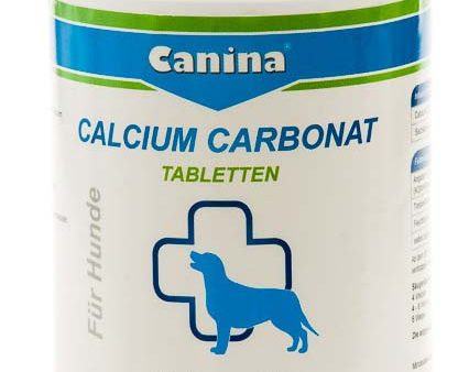 CANINA Kalcij Karbonat tablete za snažne kosti i zube pasa, 350g, 350tbl. For Cheap