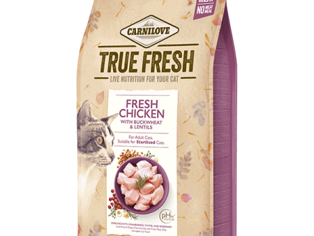 Carnilove - True Fresh Adult Cat Food - Chicken - 340g Online