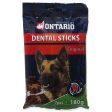 ONTARIO Dental Stick Original, dentalna poslastica za pse, 180g Hot on Sale