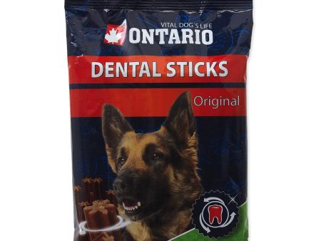 ONTARIO Dental Stick Original, dentalna poslastica za pse, 180g Hot on Sale