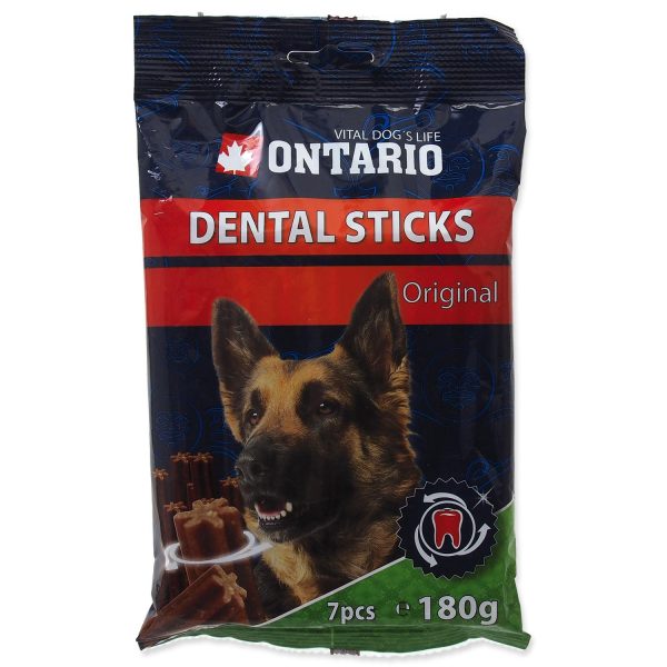 ONTARIO Dental Stick Original, dentalna poslastica za pse, 180g Hot on Sale