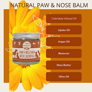 Mountain Garden Botanics - Dog Nose and Paw Balm with Calendula - 60g Online Hot Sale