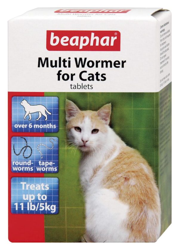 Beaphar - Cat Multi-wormer Tablets - 12 Tablets Online