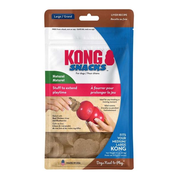 KONG Poslastica za pse Snacks, s piletinom i jetrom Online now