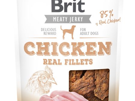 BRIT Meaty Jerky, fileti, piletina Online