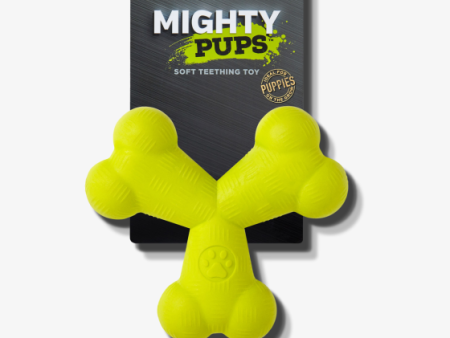 Pet Love - Mighty Pups Foam Tri-Bone Hot on Sale