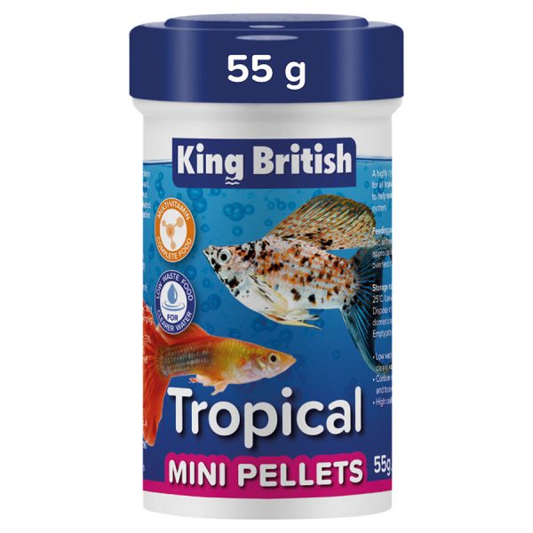 King British - Tropical Mini Pellets - 55g Fashion