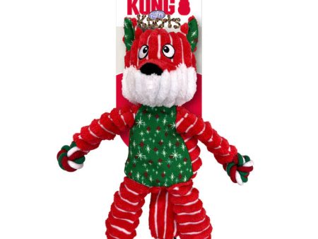 Kong - Holiday Floppy Knots Fox - Small Medium Online Sale