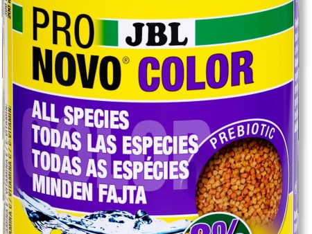 JBL Novo Color Grano S - hrana u granulama za intenzivniju boju ribica 100ml Online now