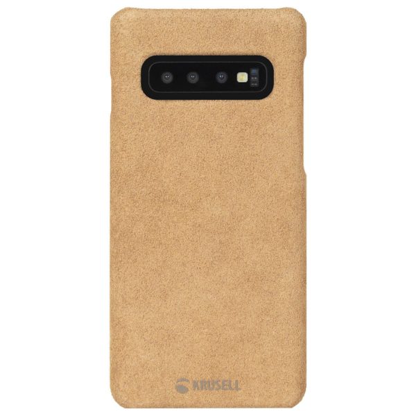 Krusell Broby Cover Samsung Galaxy S10 cognac Online now