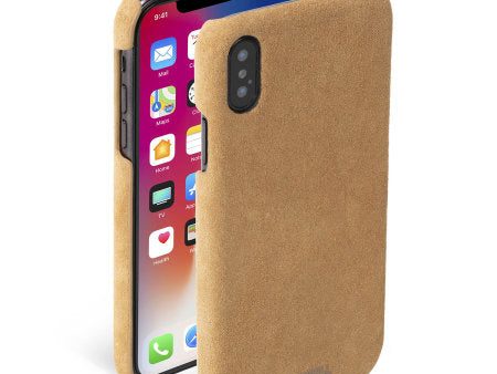 Krusell Broby Cover Apple iPhone XS cognac Online Hot Sale