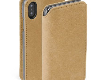 Krusell Broby 4 Card SlimWallet Apple iPhone XS cognac Hot on Sale