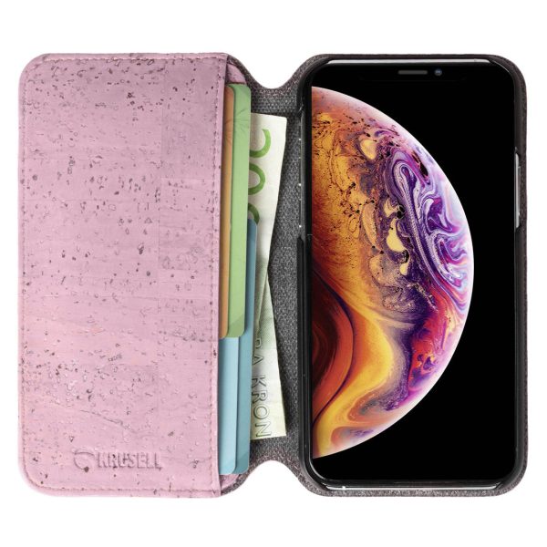 Krusell Birka PhoneWallet Apple iPhone 11 Pro pink Online now