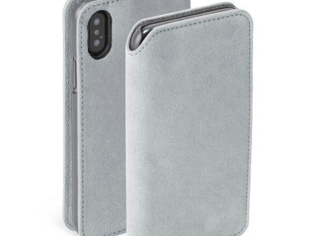 Krusell Broby 4 Card SlimWallet Apple iPhone XS light grey Online Hot Sale